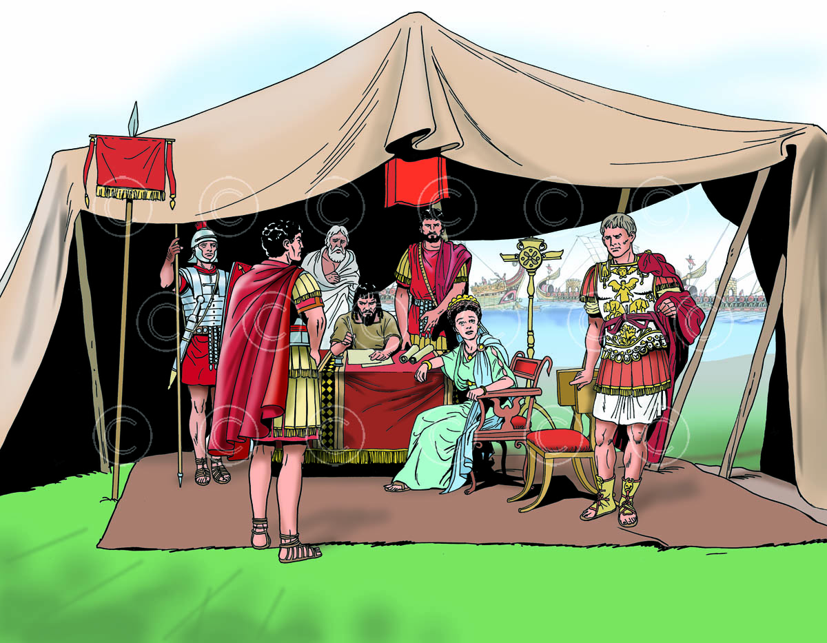 0301 Mark Antony and Octavian sign a new treaty in Tarentum